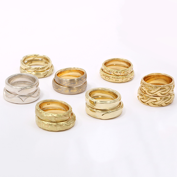 Eheringe Silber, Gold, Platin